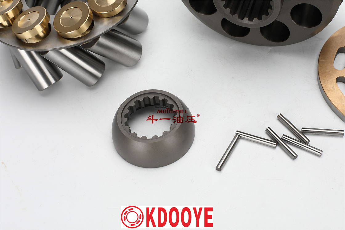 M2X63 peças de motor de balanço DH150 R130 R150 SY135 CLG915 bloco de placa de válvula de conjunto de placa bola clara placa de sapato selos kit de pistão